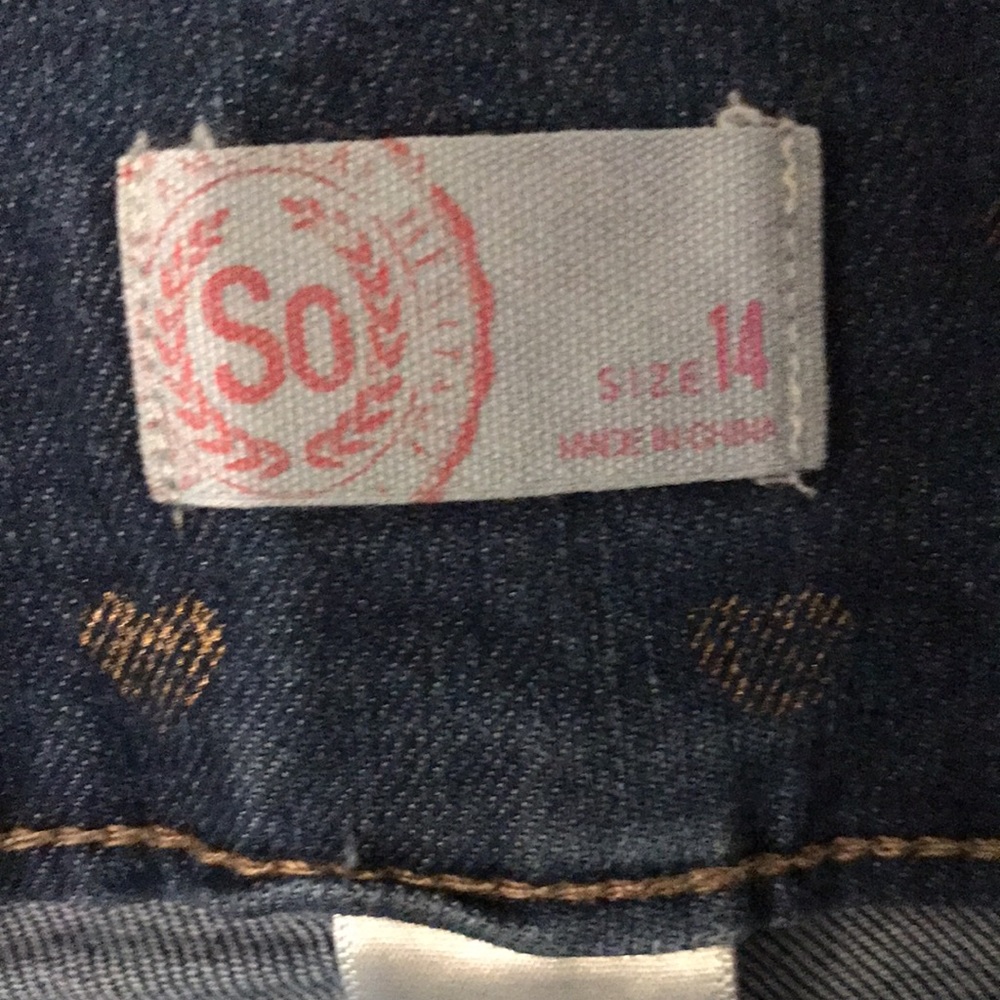 💐Spring sale! 50% off!💐Denim Shorts with Gold Hearts - Picture 4 of 6